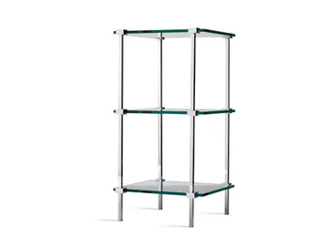 T 11 - Floorstanding open glass bathroom cabinet by DECOR WALTHER - view 2